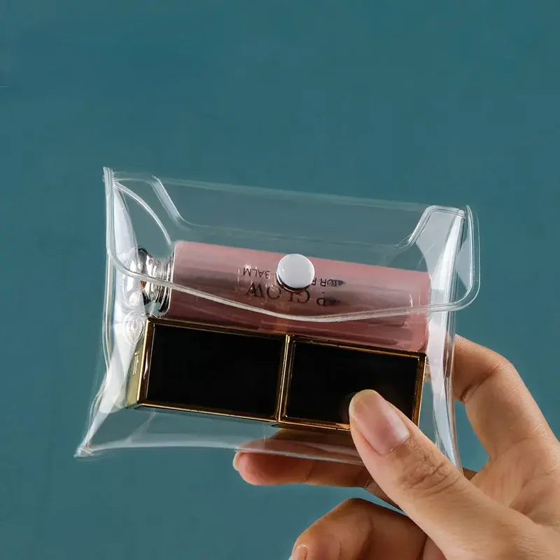 Makeup Bag Clear Organizer Cosmetic Bags Travel Portable Brush Case Storage Set PVC Transparent Pen Bath Toiletry Wash