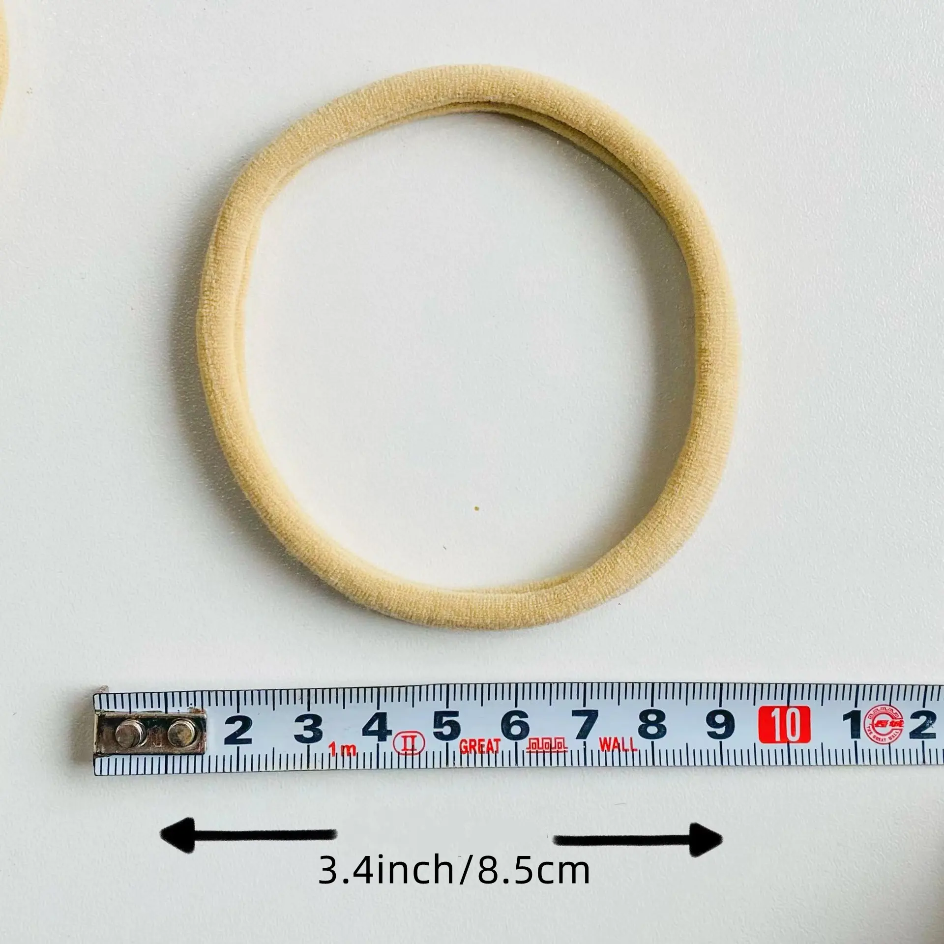 100/50pcs Girls Nylon Soft Diy Headband with Bow Elastic Hair Tie High Quality Elasticity
