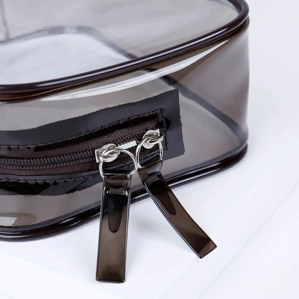 Transparent PVC Storage Bags Travel Organizer Clear Makeup Bag Beautician Cosmetic Bag Beauty Case Toiletry Cosmetic Storage Bag