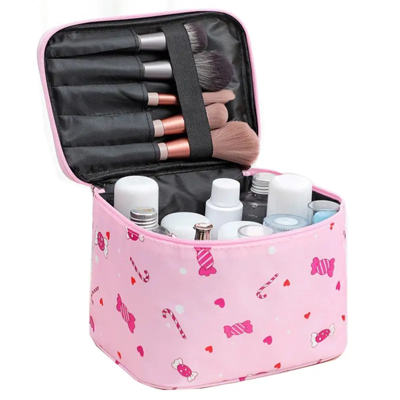 Flamingo Cosmetic Bags Travel Storage Makeup Bag Case Organizers ToiletryWash Toilet Box ZDH51
