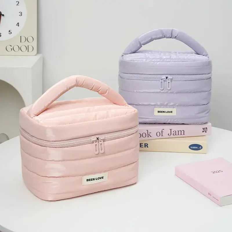 Valentine's Gift Day New Makeup Bags Women's Large Capacity Portable Cosmetics Skin Care Storage Travel Toiletry Bag