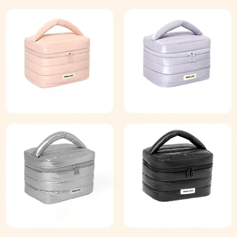 Valentine's Gift Day New Makeup Bags Women's Large Capacity Portable Cosmetics Skin Care Storage Travel Toiletry Bag