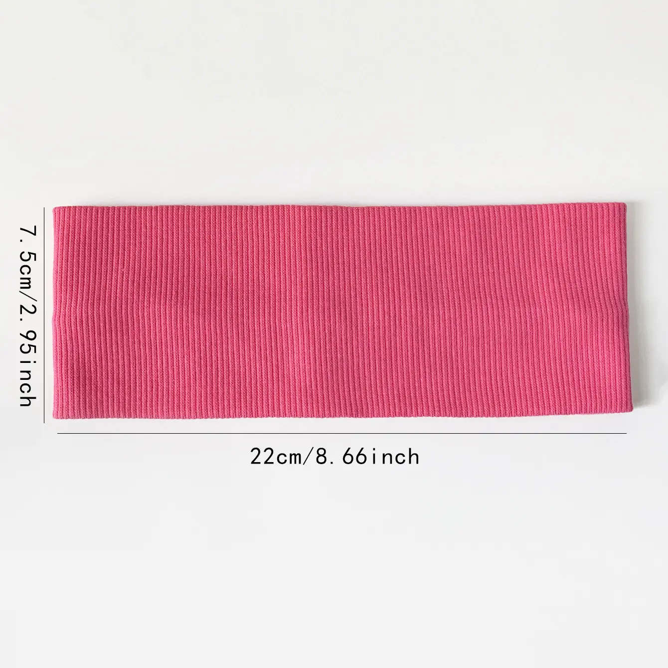 5PCS Solid Color Elastic Hairband Running Fitness Sport Headband Yoga Sweat-absorbing Headband Fashion Headband Hair Accessories