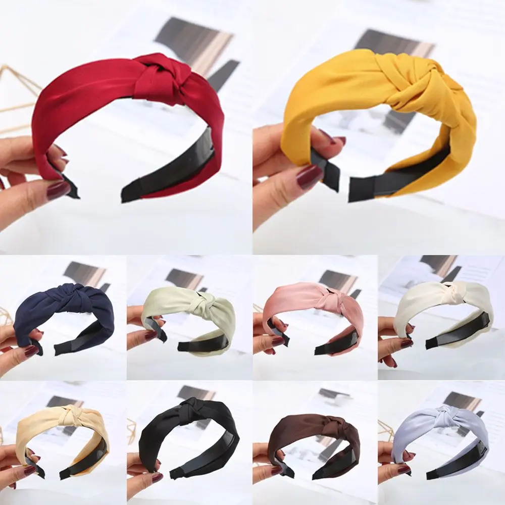 New Fashion Beauty Accessory Headdress Hair Accessories Wide Side Hair Hoop Headband for Women Girl Hair Hairband