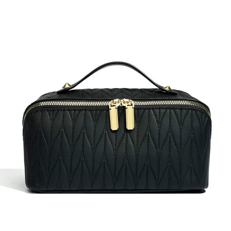 New Women's Cosmetic Bag Portable Storage Bag Large Multi-functional Travel Waterproof Makeup Wash and Storage Cases Geometry