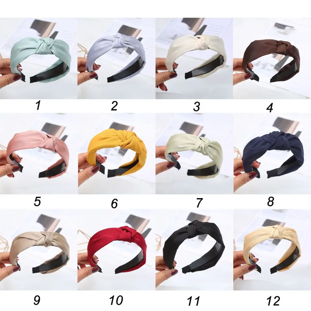 New Fashion Beauty Accessory Headdress Hair Accessories Wide Side Hair Hoop Headband for Women Girl Hair Hairband