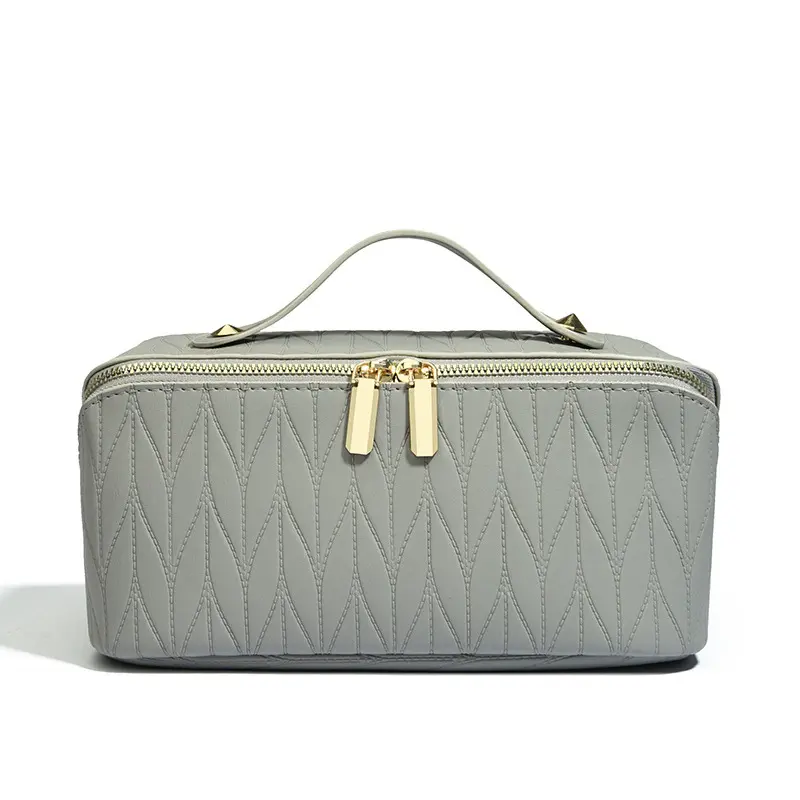 New Women's Cosmetic Bag Portable Storage Bag Large Multi-functional Travel Waterproof Makeup Wash and Storage Cases Geometry