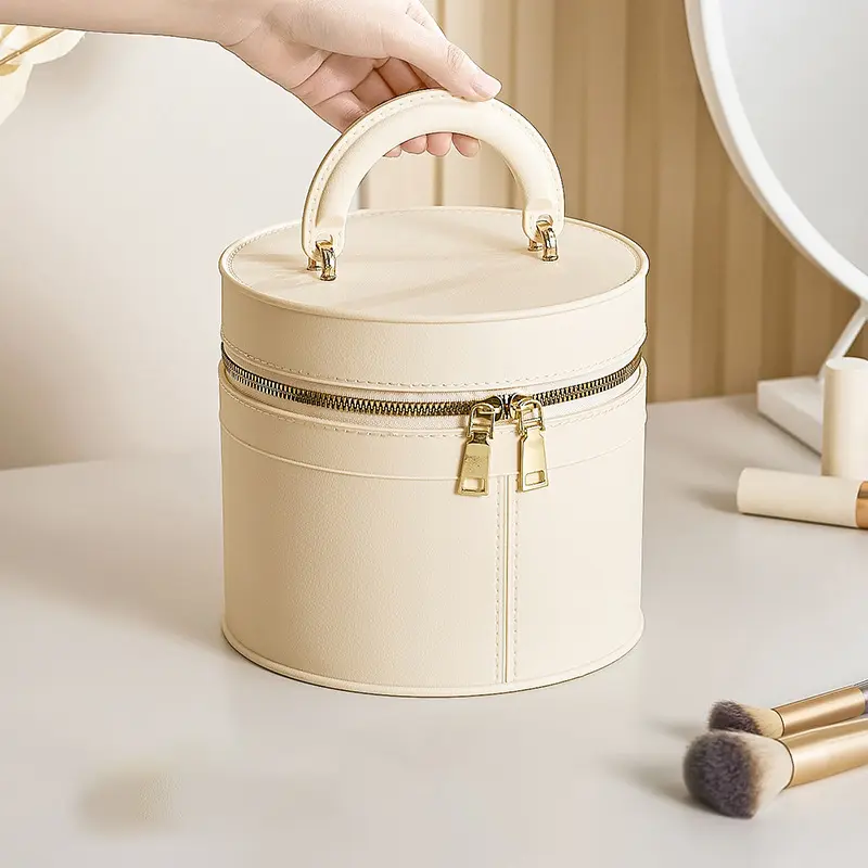 Fashion Makeup Bag Women Large Capacity Luxury Travel Portable Waterproof Storage Bag Square Handbags Wedding Cosmetic Bags