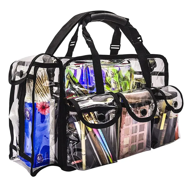 Men's Women's Cosmetic Bag Transparent Waterproof Large-Capacity Lipstick Toiletries Organizer Makeup Bag NEW High Quality