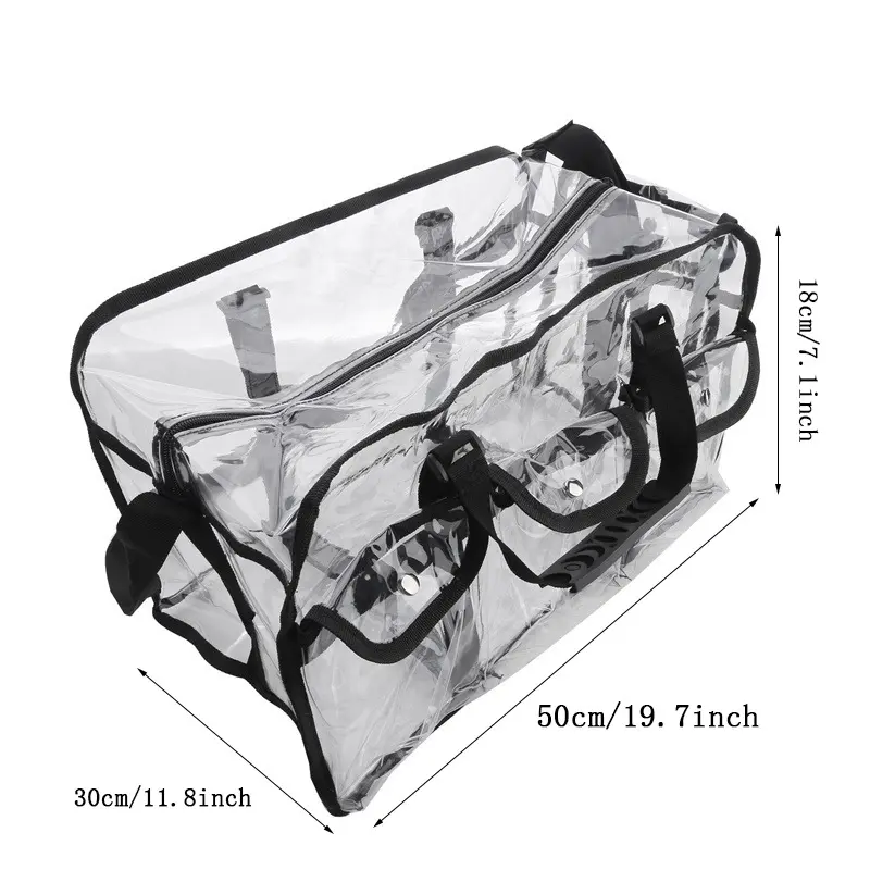 Men's Women's Cosmetic Bag Transparent Waterproof Large-Capacity Lipstick Toiletries Organizer Makeup Bag NEW High Quality