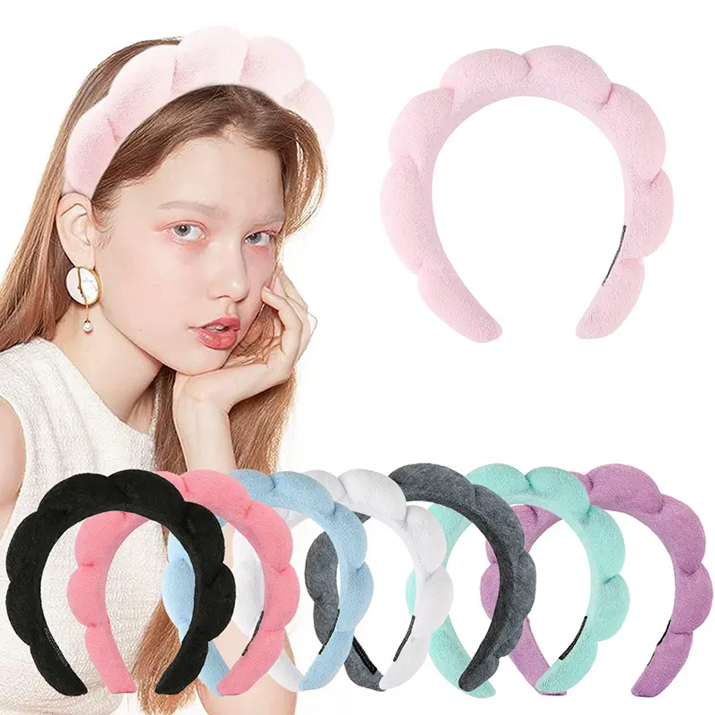 New Fashion Sponge Headband For Women Hair Accessories Multifunction Head Band For Face Washing Makeup Removal Shower Hair Band