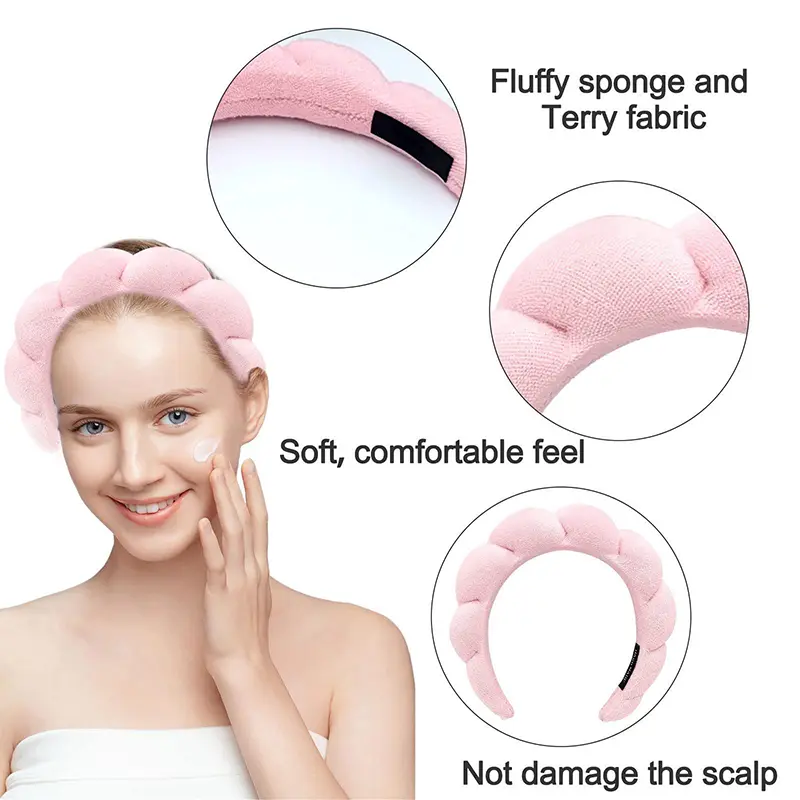 New Fashion Sponge Headband For Women Hair Accessories Multifunction Head Band For Face Washing Makeup Removal Shower Hair Band