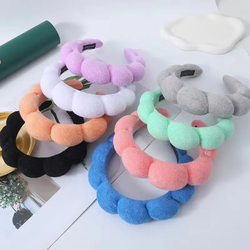 New Fashion Sponge Headband For Women Hair Accessories Multifunction Head Band For Face Washing Makeup Removal Shower Hair Band