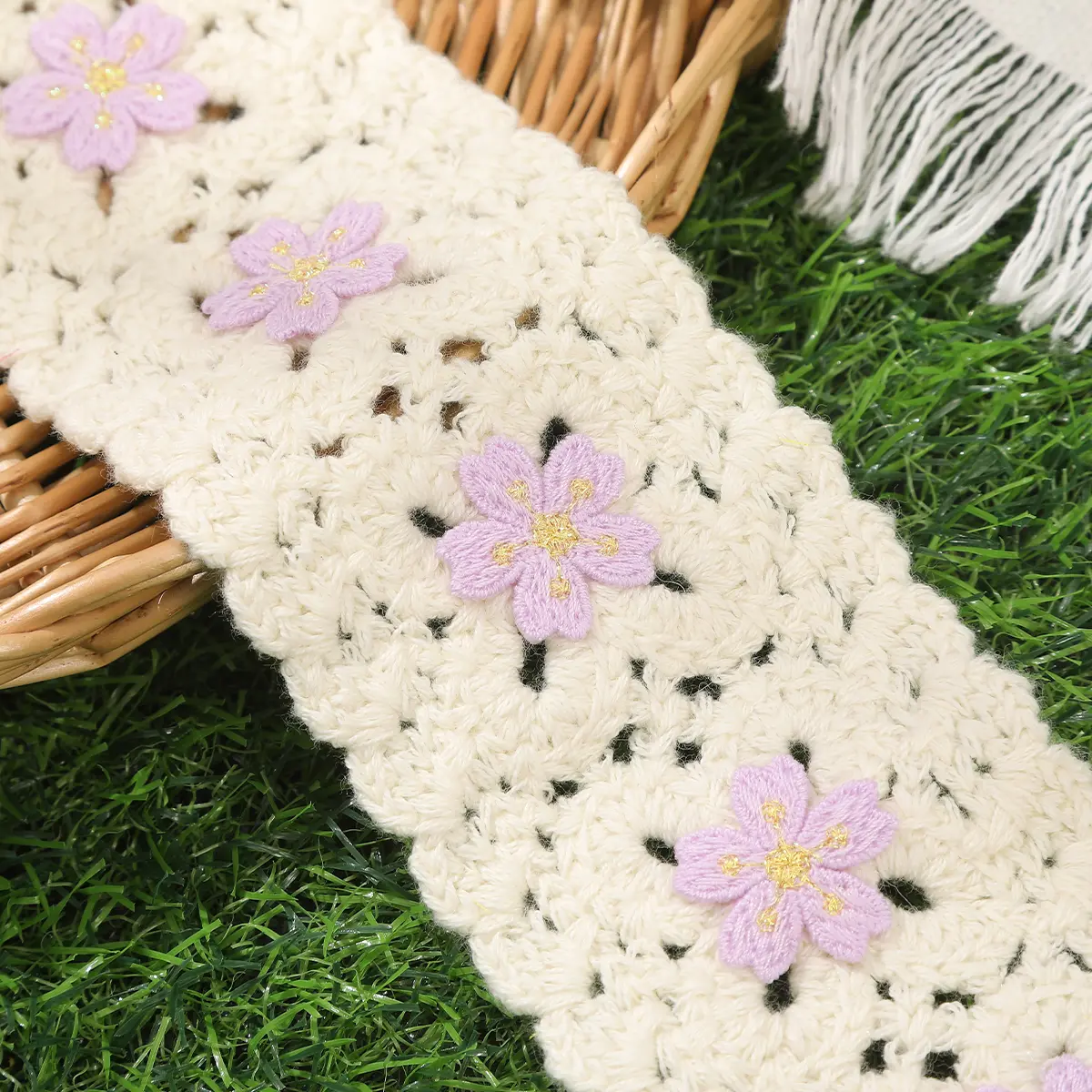 Butterfly Knitting Bandana Hair Scarf For Women Fashion Styling Headbands Ladies Retro Hair Band Hair Accessories Festival