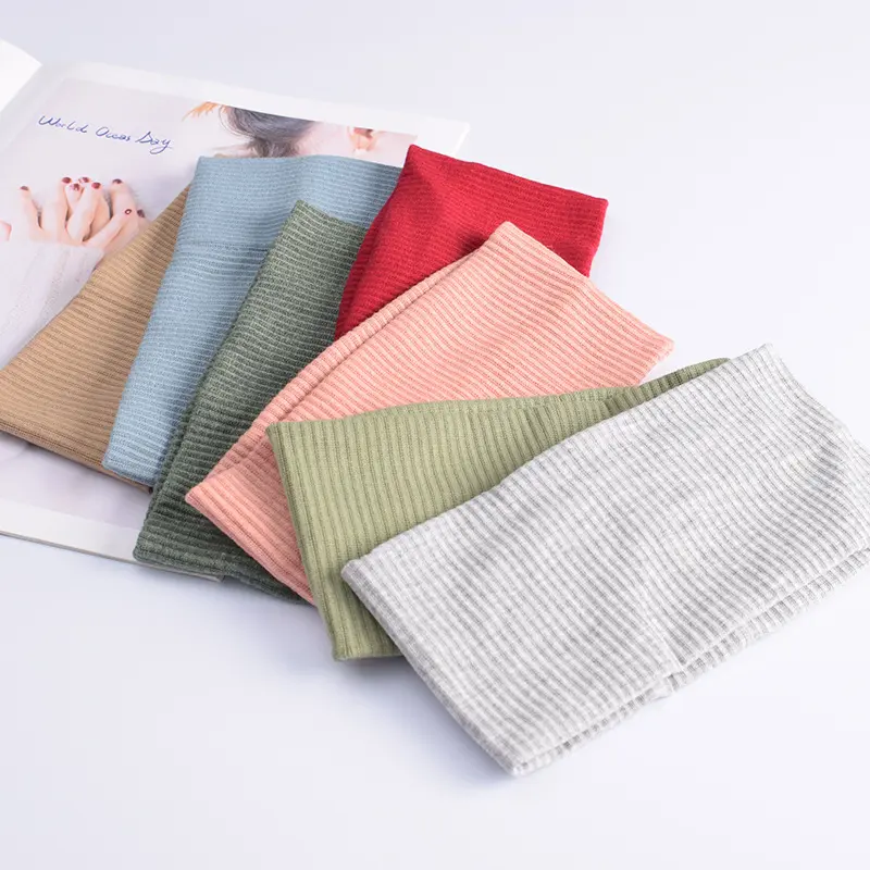 Sports Cycling Wash Face Hairbands Soft Korean Cotton Knitted Headband For Women Girls Bandanas Fashion Hair Accessories