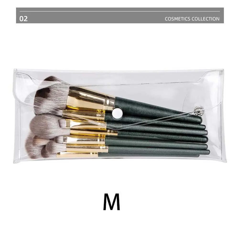 Transparent Cosmetic Bags PVC Portable Storage Toiletry Pouch Large Capacity Travel Organizer Bags