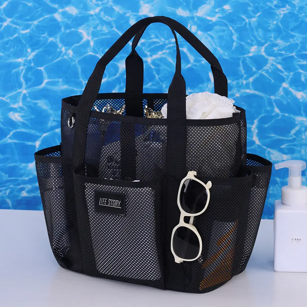 Large Capacity Hawaii Tote Portable Beach Bag Swimming Suit Storage Bag Travel Outing Vacation Holiday Carry-On Durable Bag