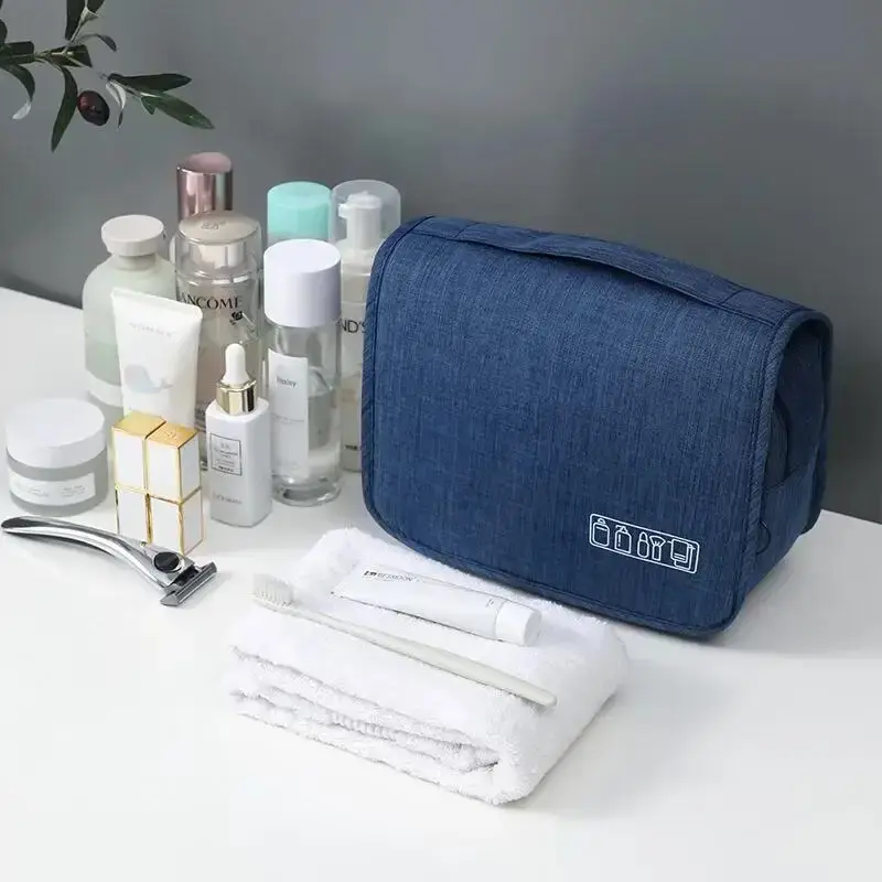1PC Oxford Fabric Men Business Portable Storage Bag Toiletries Organizer Women Cosmetic Bag Waterproof Hanging Travel Wash Pouch