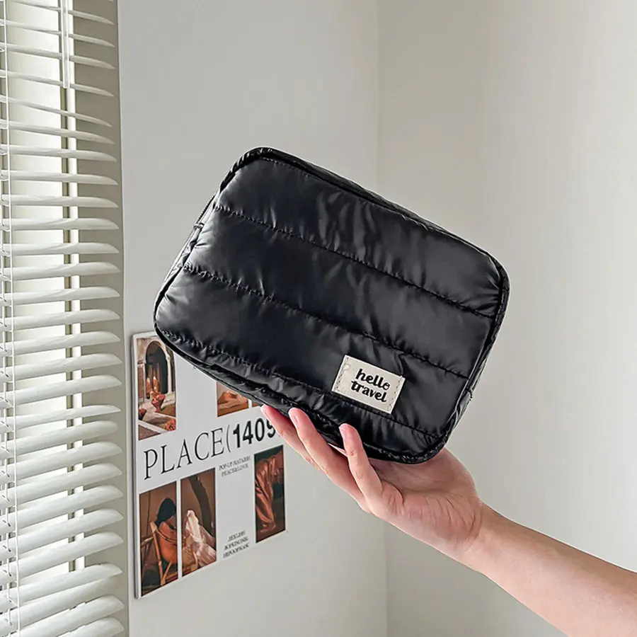 Large Capacity Makeup Bag Cosmetic Bag Toiletry Bag Washbag Portable Storage Bag Travel Organizer