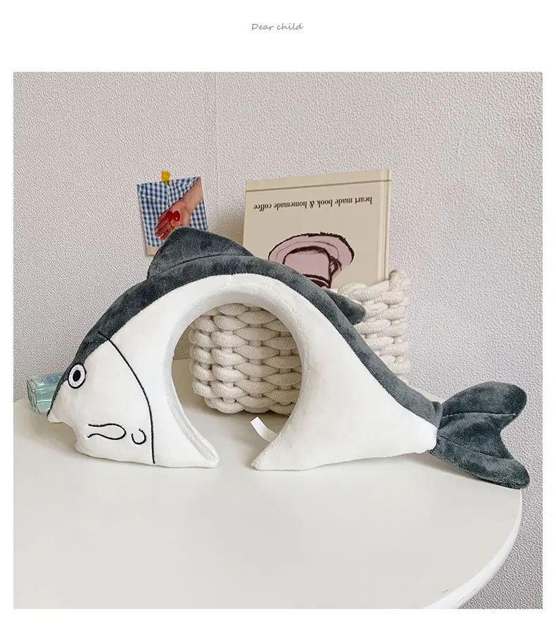 Popular Cute Fish Shape Hairband Wash Face Hair Accessory For Girls