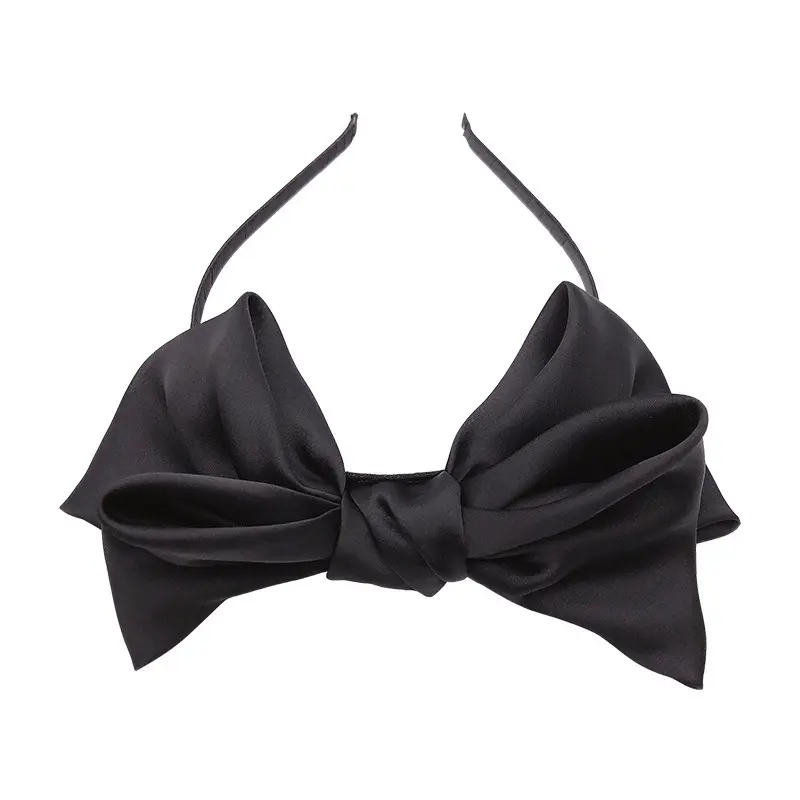 Bowknot Hairband Trendy Star Style Sweet LargeBow Ins Fashionable Hair Accessory