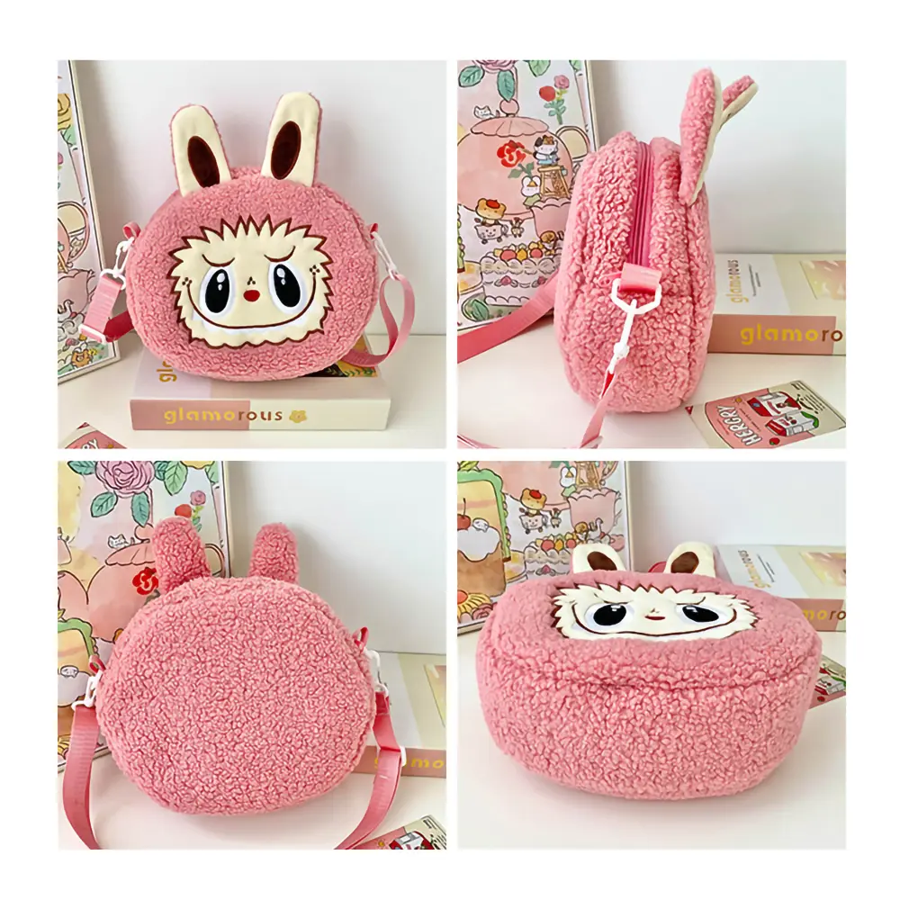 Shoulder Bag Boys Girls Cartoon Cute High-capacity Messenger Bags Children Card Key Storage Coin Purse Portable Handbag