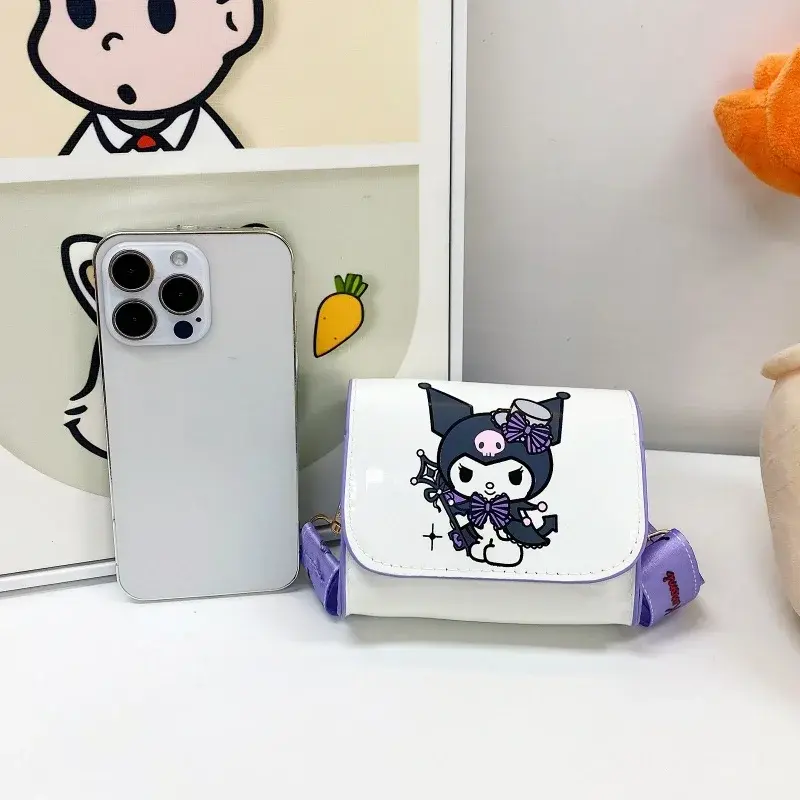 Anime Cute  Kuromi Stitch Crossbody Bags Girls Women Luxury Brand Bag High Quality mini Designer Bags Gifts