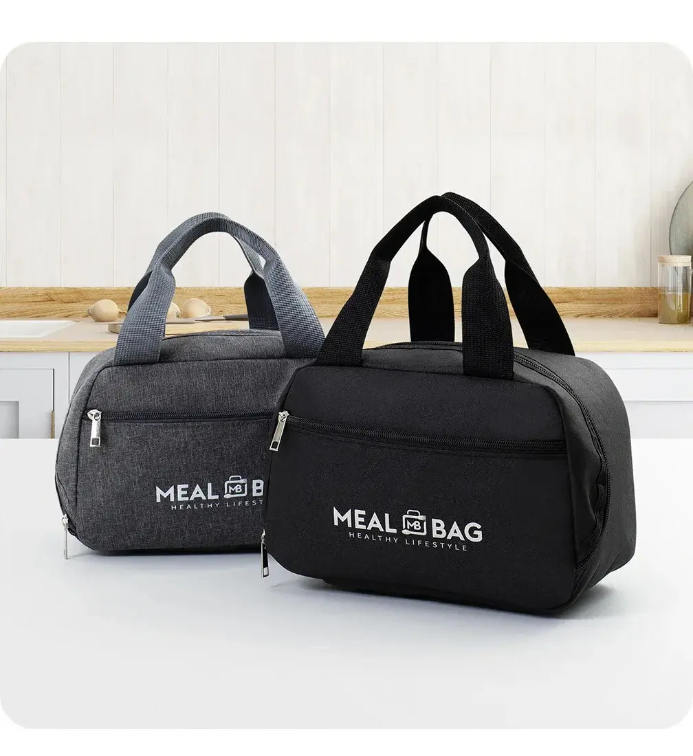 Portable Thermal Bag for Lunch Bag Large Capacity Food Fresh Cooler Picnic Pouch Waterproof Office Student Insulated Dinner Bag