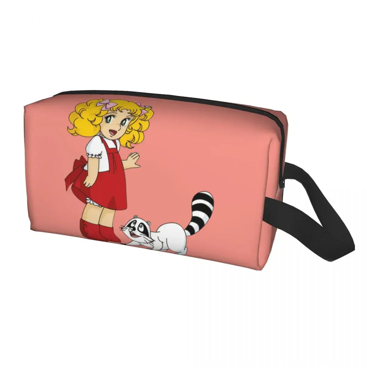 Cute Candy Candy Travel Toiletry Bag for Women Cartoon Anime Tv Cosmetic Makeup Bag Beauty Storage Dopp Kit