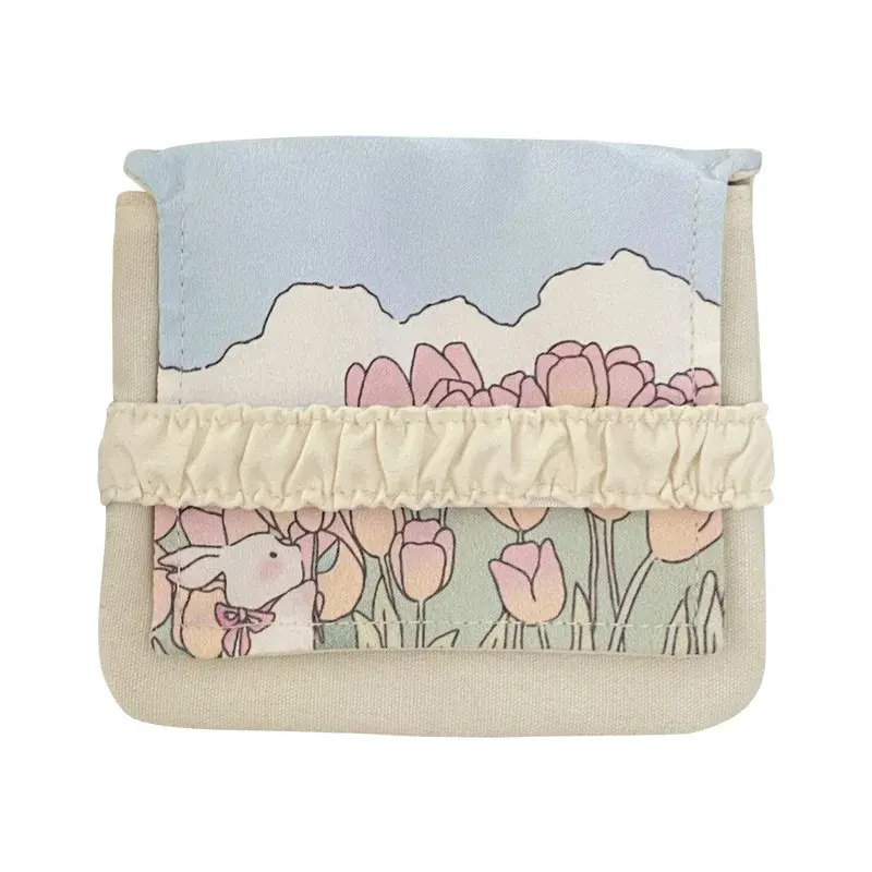 Women Small Bag Sanitary Napkin Storage Bag Student Travel Portable Small Sanitary Pad Monthly Bag