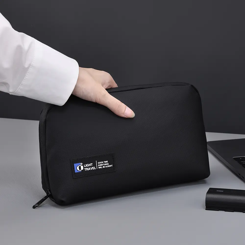Wire USB Cable Organizer Bag Travel Earphone Powerbank Data Lines Storage Pouch Large Capacity Mouse Cable Bag