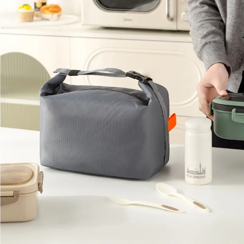 1pcs Lunch Pack Insulated Bento Bag Aluminium Foil Lunchbox Ice Bag Portable Dinner Picnic Food Storage Handbag