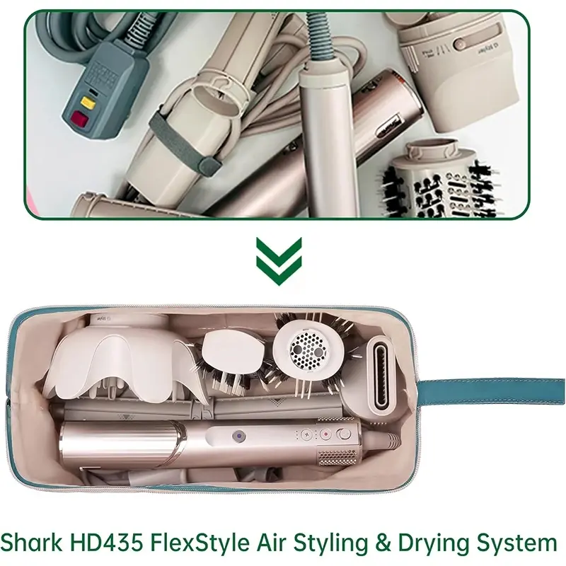Portable Hair Dryer Storage Bag Waterproof Dustproof Hair Straightener Organizer Case Travel Shockproof Bag for Dyson Hair Dryer