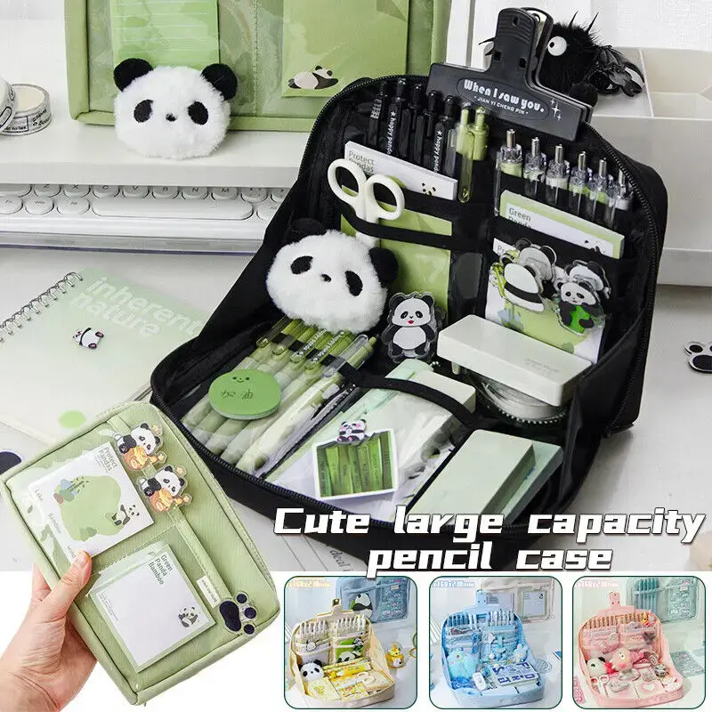 Creative Retractable Pencil Case School Stationery Storage Bag Kawaii Solid Color Pen Case Cute Pen Holder Gifts For Kid Pen Bag