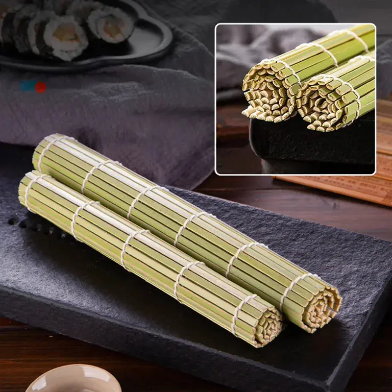 DIY Bamboo Sushi Maker Rolling Mat Sushi Tools Rice Rollers Kitchen Gadget Hand Maker Food Rice Roll Mold Cooking Accessories