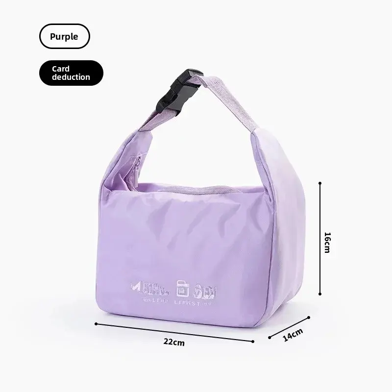 Lunch Bag Insulated Cool Thermal Food Storage Box Tote Carry For Adults Kids Travel Portable Camping Picnic Bag