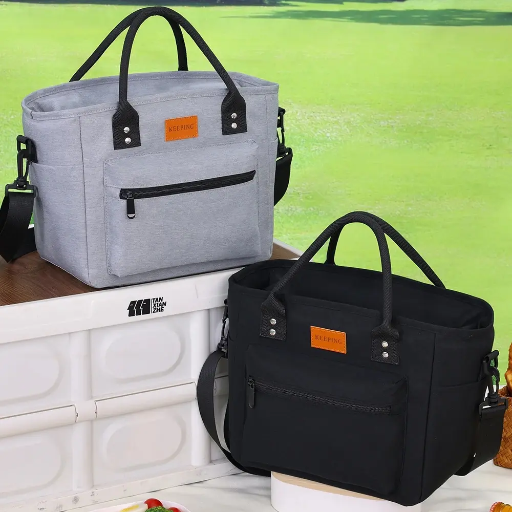 Portable Insulated Bag for Office Workers To Pack Lunch Box Bag with Rice Portable Lunch Box Bag Picnic Waterproof Ice Bag