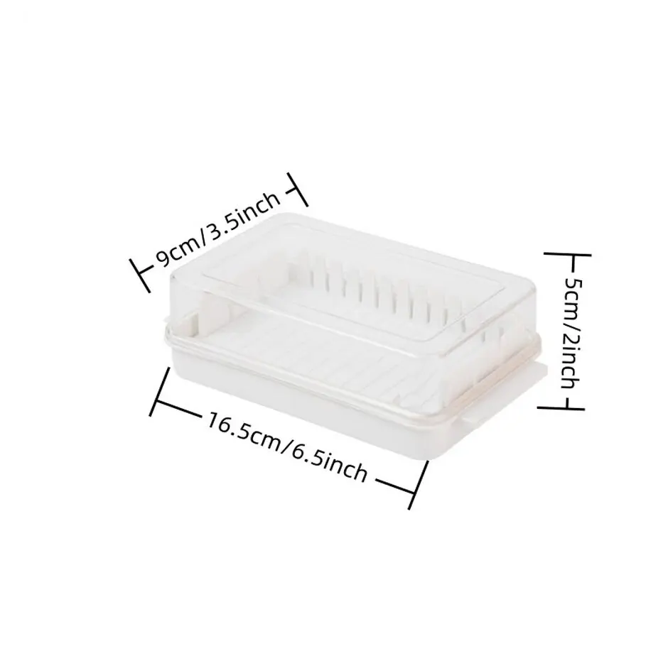 Butter Cutting Box Auxiliary Covered Butter Cutter Storage Storage Box Baked Cheese Cheese Slicing Storage Box