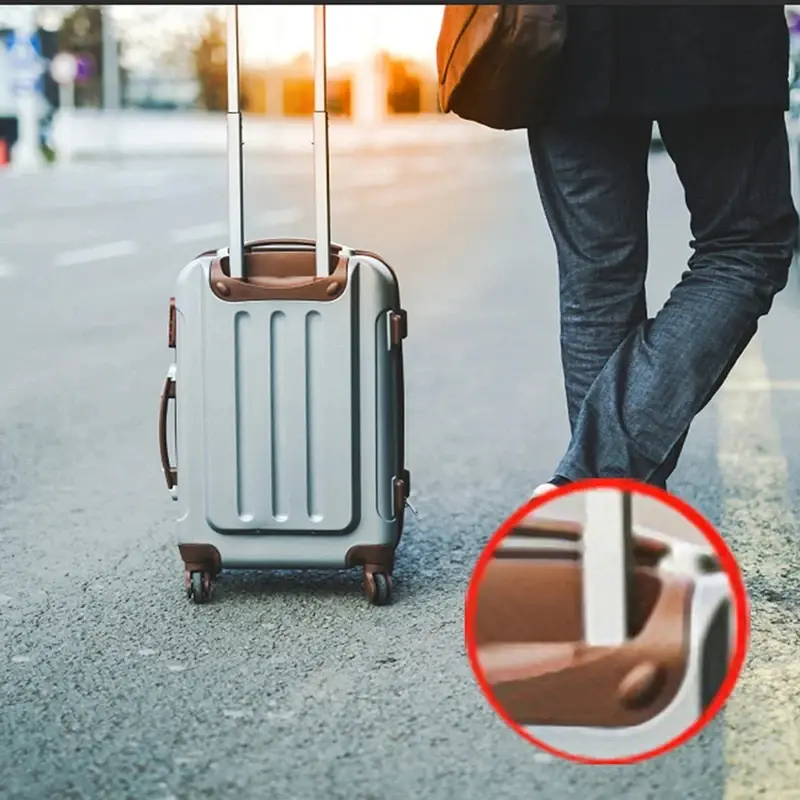 Fashion Creative Letter Not Your Bag Cute Travel Accessories Luggage Tags Suitcase Cartoon Style Silicon Portable Travel Label