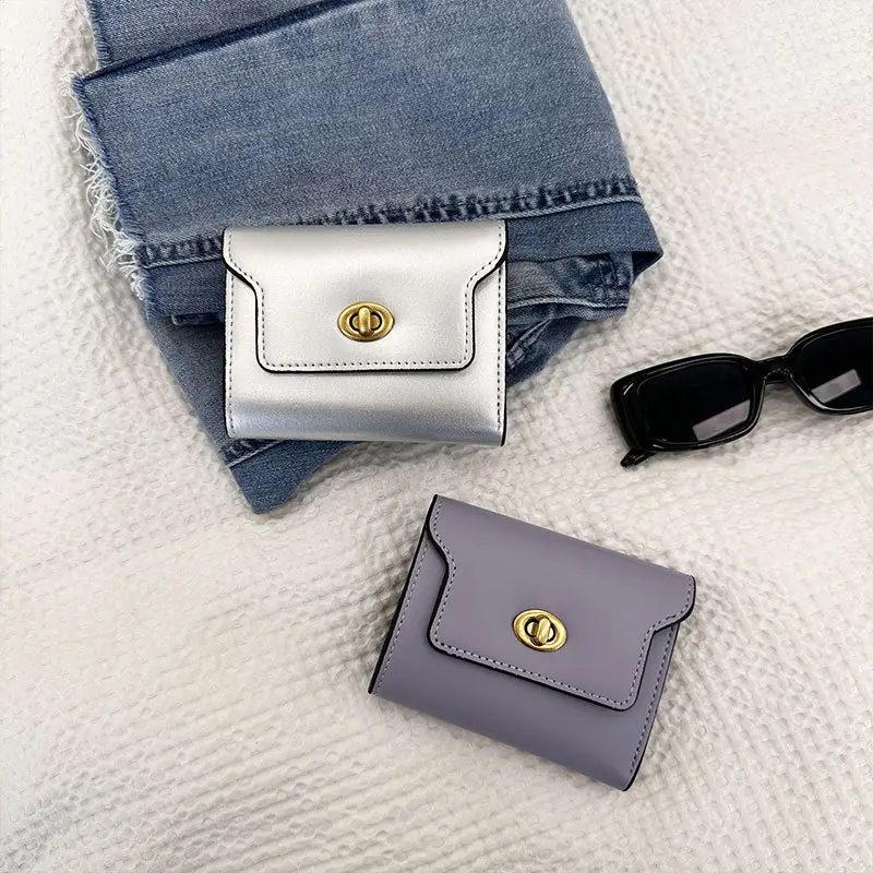 Women Wallet Money Bags Solid Short Purse Female Small Card Holders Girls' Wallets Ladies Coin Money Purse