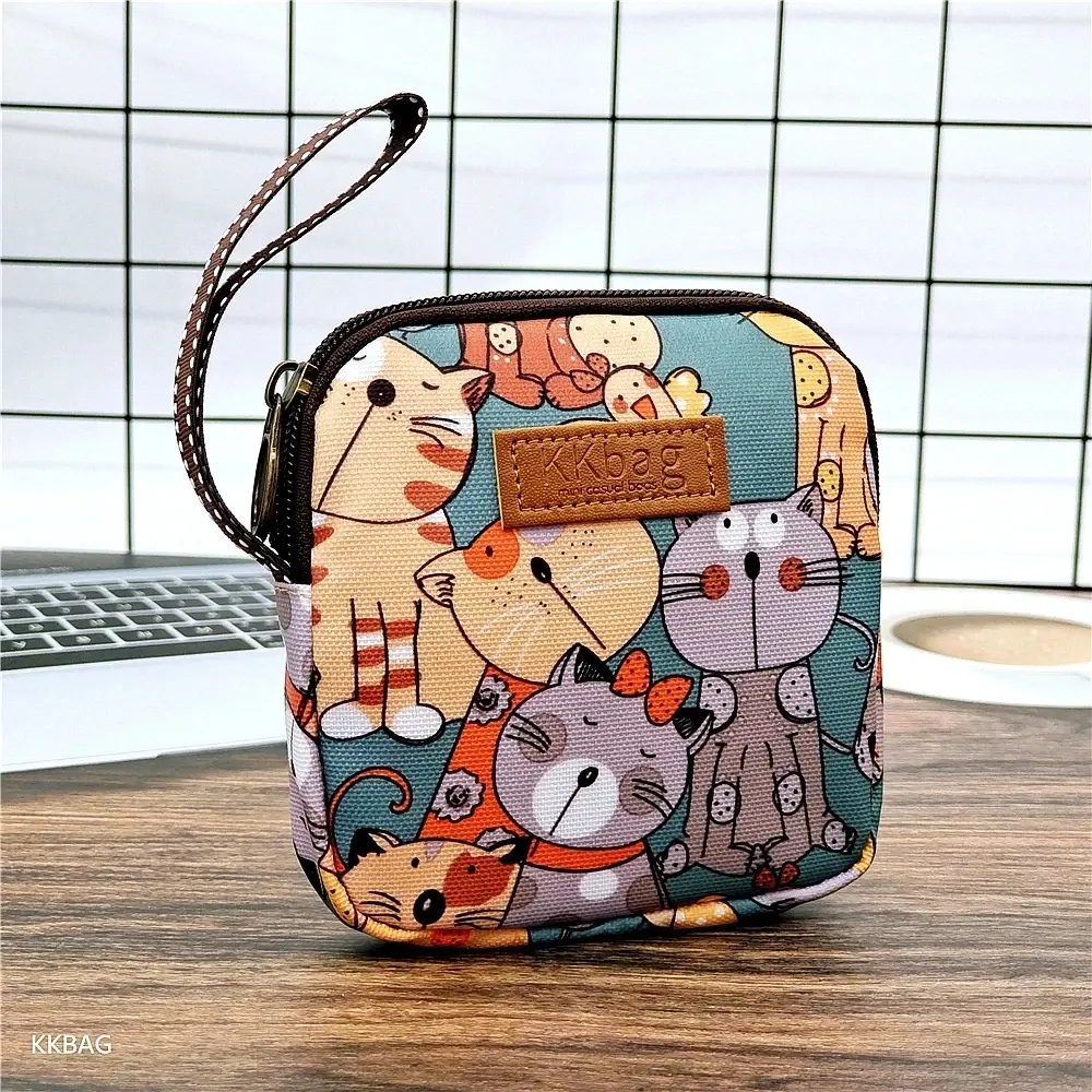 Cute Tampon Storage Bag Women Girls Napkin Sanitary Pad Pouch Cosmetic Bag Case Portable Coin Purse Mini Travel Organizer