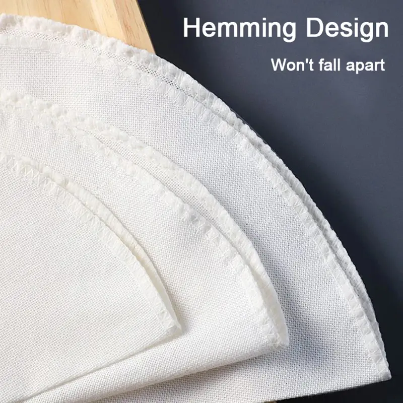 5Pcs 24/28/32CM Pure Cotton Steamer Cloth Household Drawer Cloth Steamed Rice And Bun Mat Round Cotton Gauze Kitchen Steamer