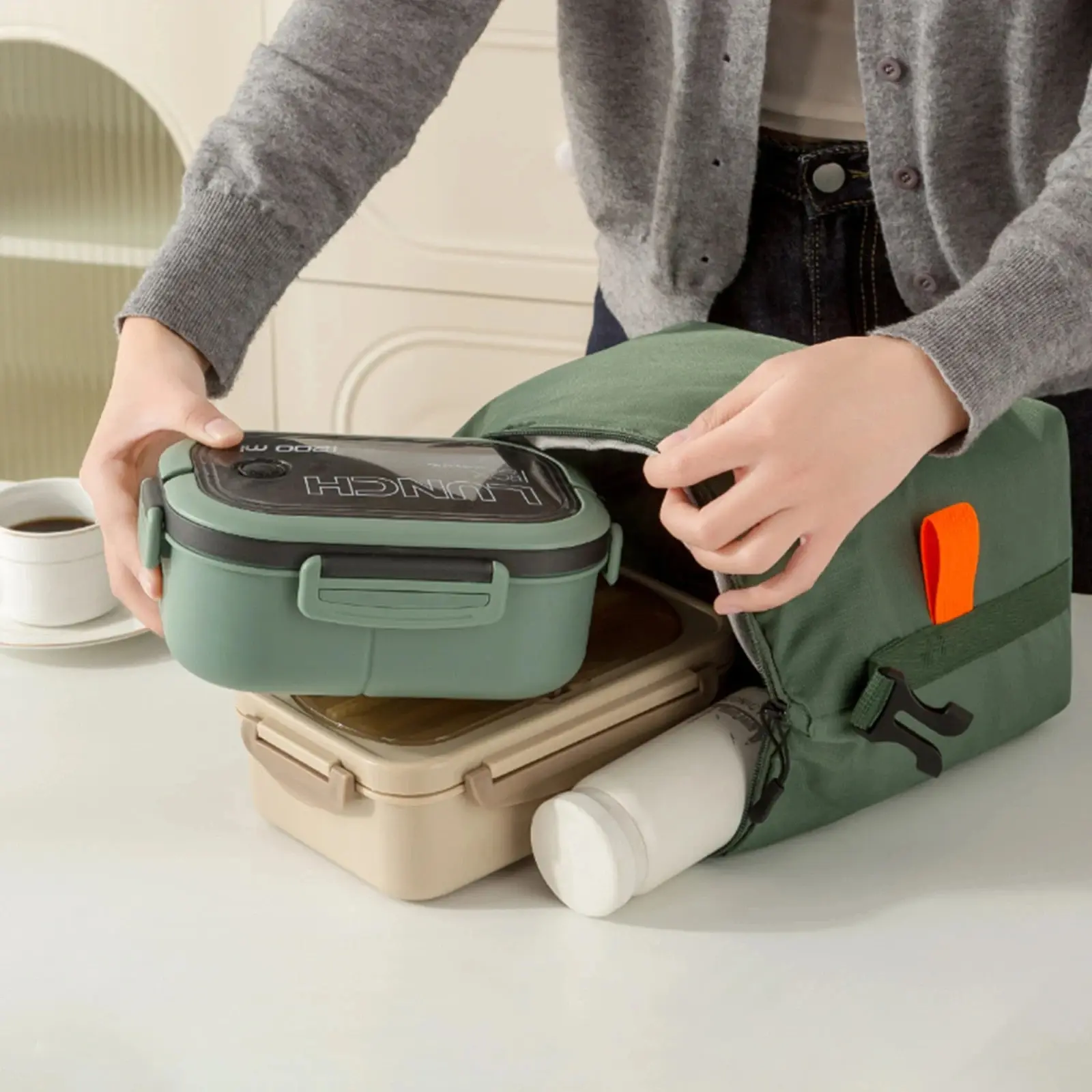 1PC Camping Insulated Lunch Pack Insulated Bento Bag Aluminium Foil Lunchbox Ice Bag Portable Dinner Picnic Food Storage Handbag