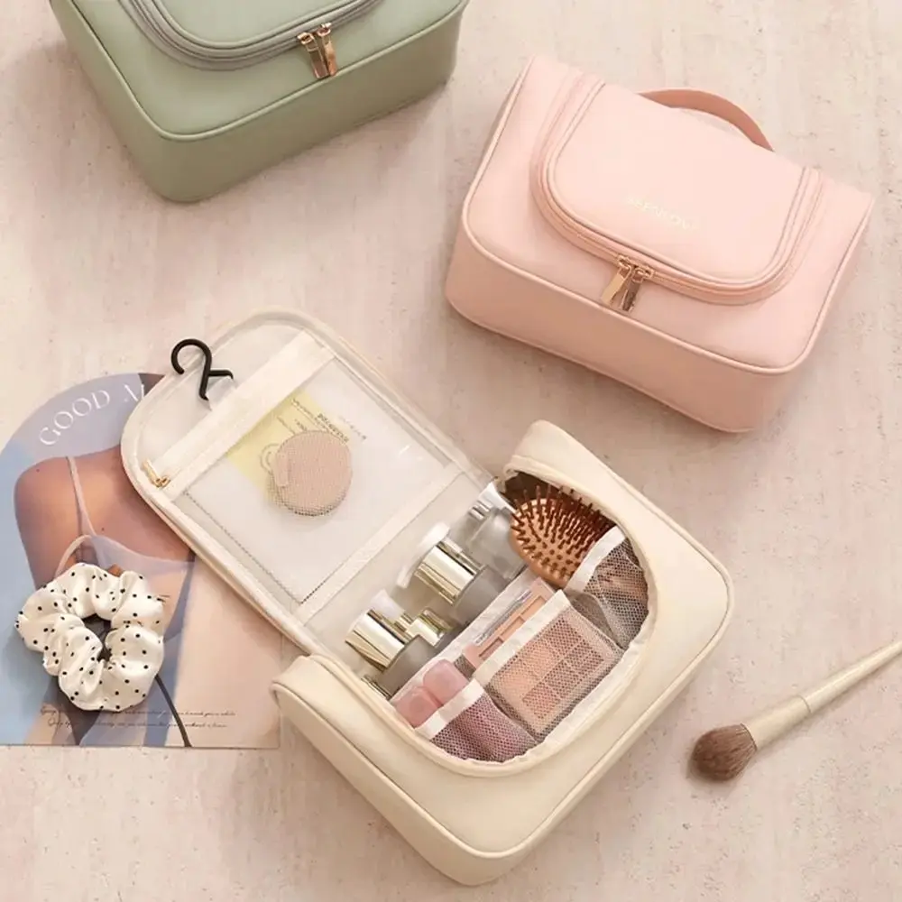 Multi-Function Women Cosmetic bag Travel Men Makeup Bag  Hanging Wash Bag Waterproof Large Capacity Storage Bag Beautician