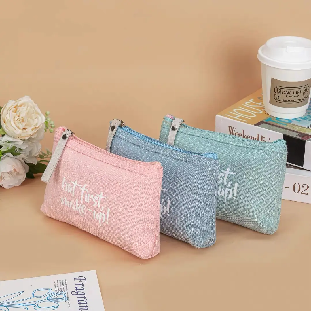 Cosmetic Storage Bag Travel Makeup Bag Travel Storage Bag Zip Lock Organizer Cosmetic Travel Women's Outdoor Coin Purse