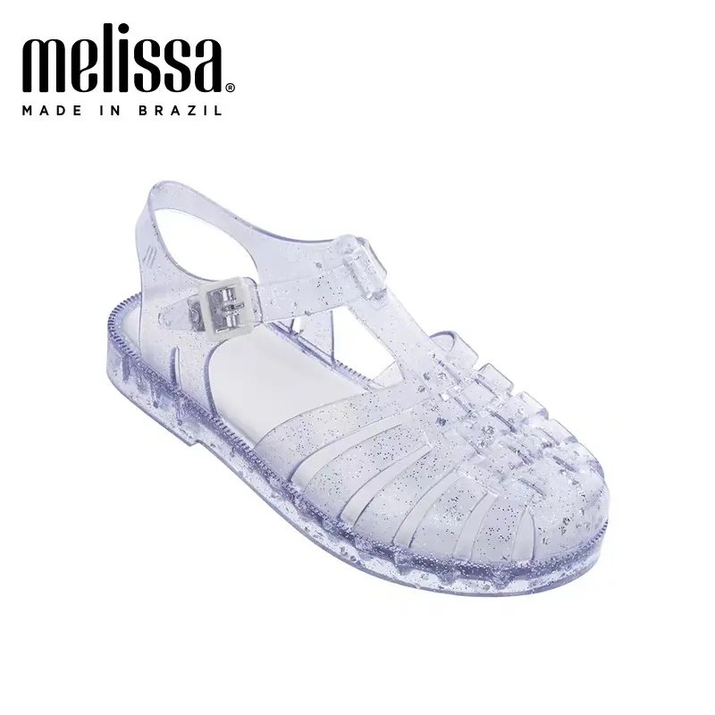 Mini Melissa 2025 Summer Baby Shoes Possession Girl Jelly Shoes Sandals Melissa Sandals for Kids Non-slip Princess Beach Sandals