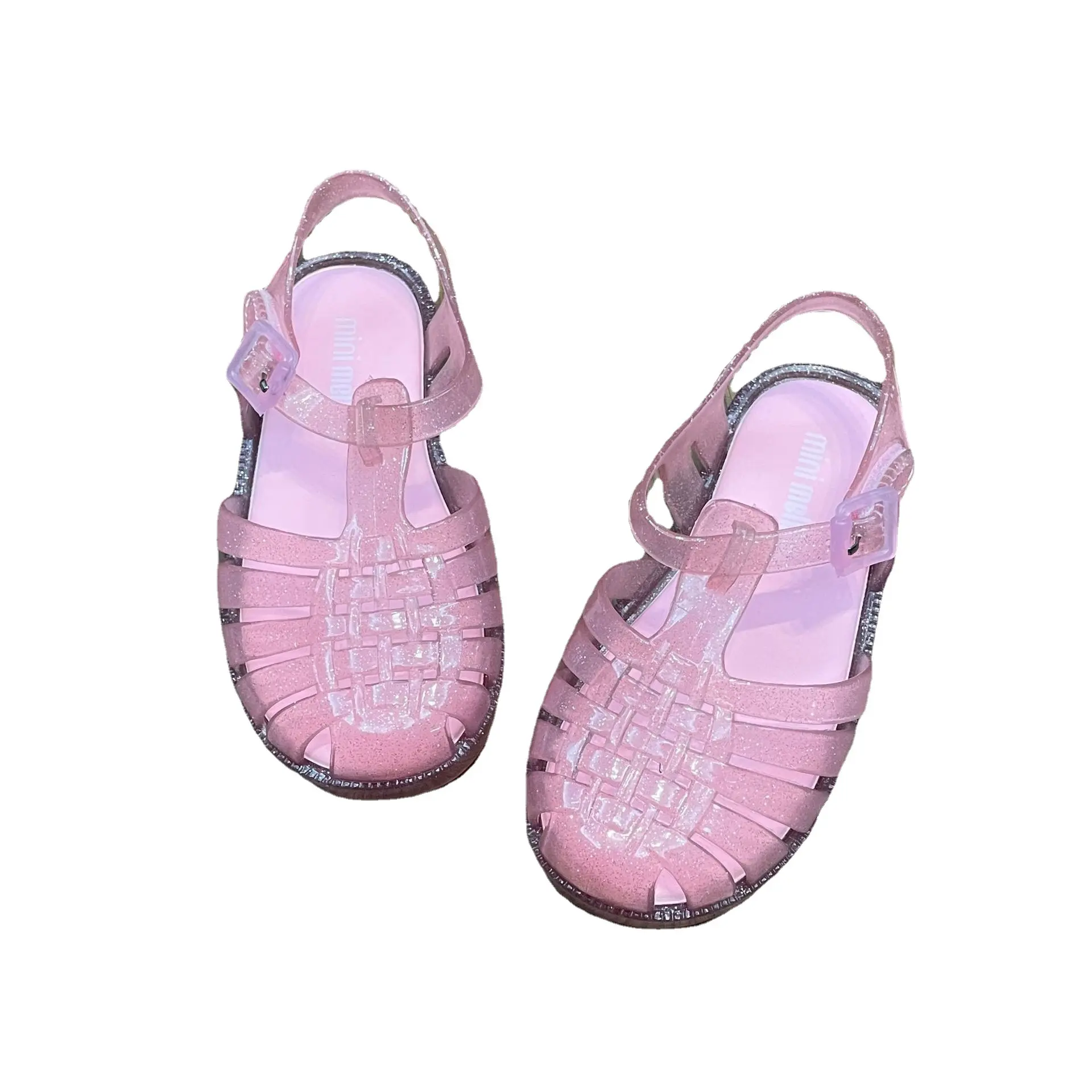 Mini Melissa 2025 Summer Baby Shoes Possession Girl Jelly Shoes Sandals Melissa Sandals for Kids Non-slip Princess Beach Sandals
