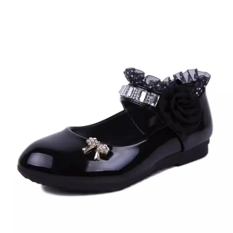 Spring new style girls 'mid-sized children's diamond inlaid