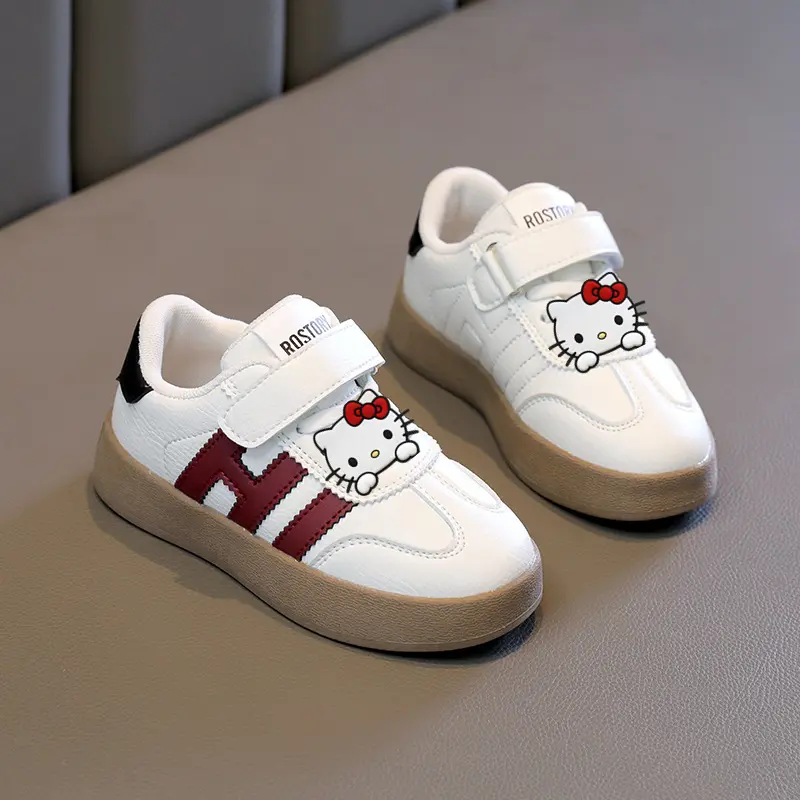 Sanrio hello kitty sports shoes girls board shoes autumn and winter new casual shoes children and students Sneakers