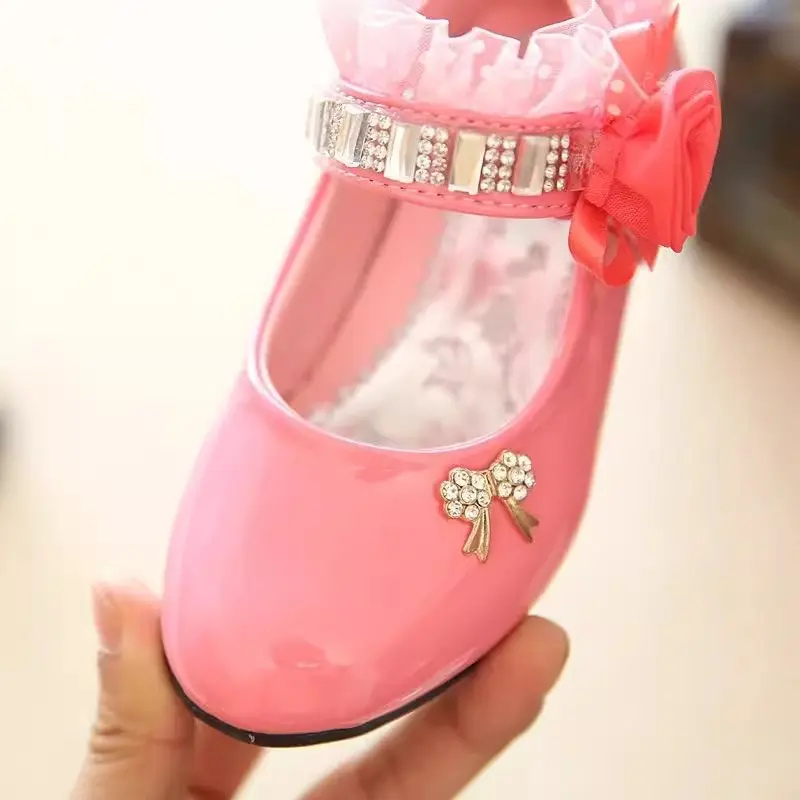 Spring new style girls 'mid-sized children's diamond inlaid